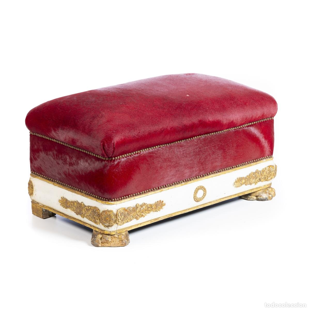 Antiguidades: Taburete - Siglo XIX