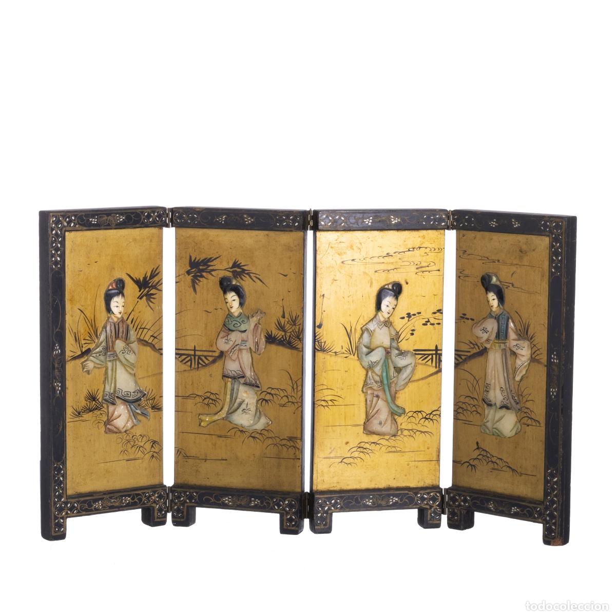 Antiques: Biombo oriental