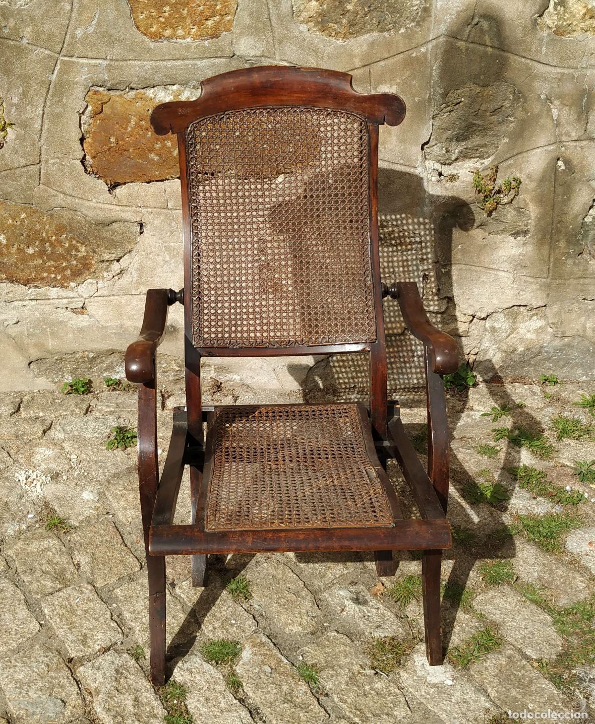 Antiguidades: Silla plegable