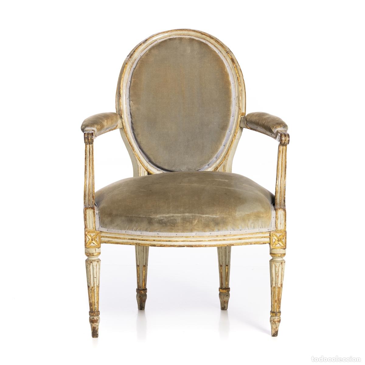 Antig&uuml;edades: Sill&oacute;n - Siglo XIX - Foto 1