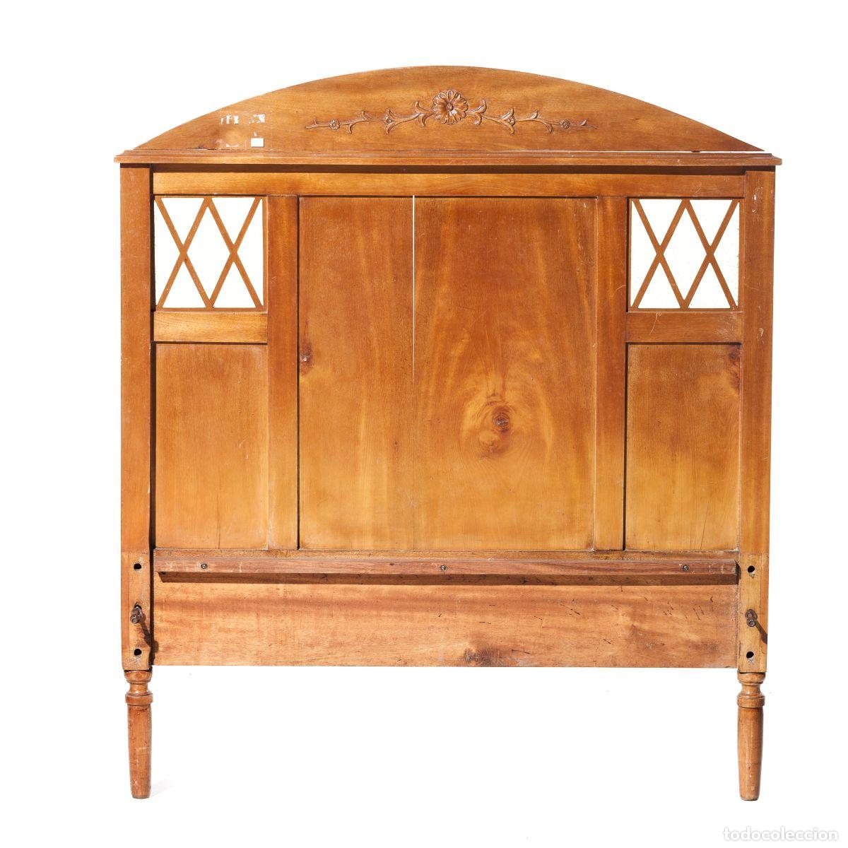 Antig&uuml;edades: Cama - Art Nouveau - Foto 1