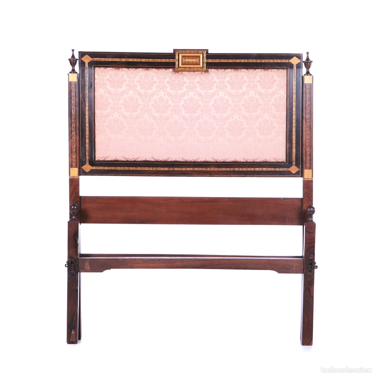 Antiquit&auml;ten: Cama de la reina Mar&iacute;a en palisandro - siglo XIX