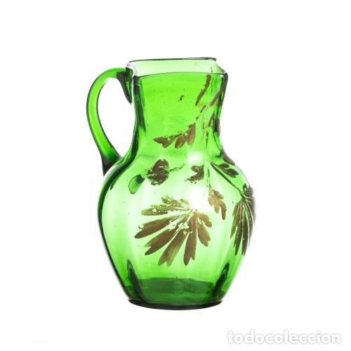 Antiquit&auml;ten: Cristal y vidrio - Taza de vidrio soplado - Siglo XIX