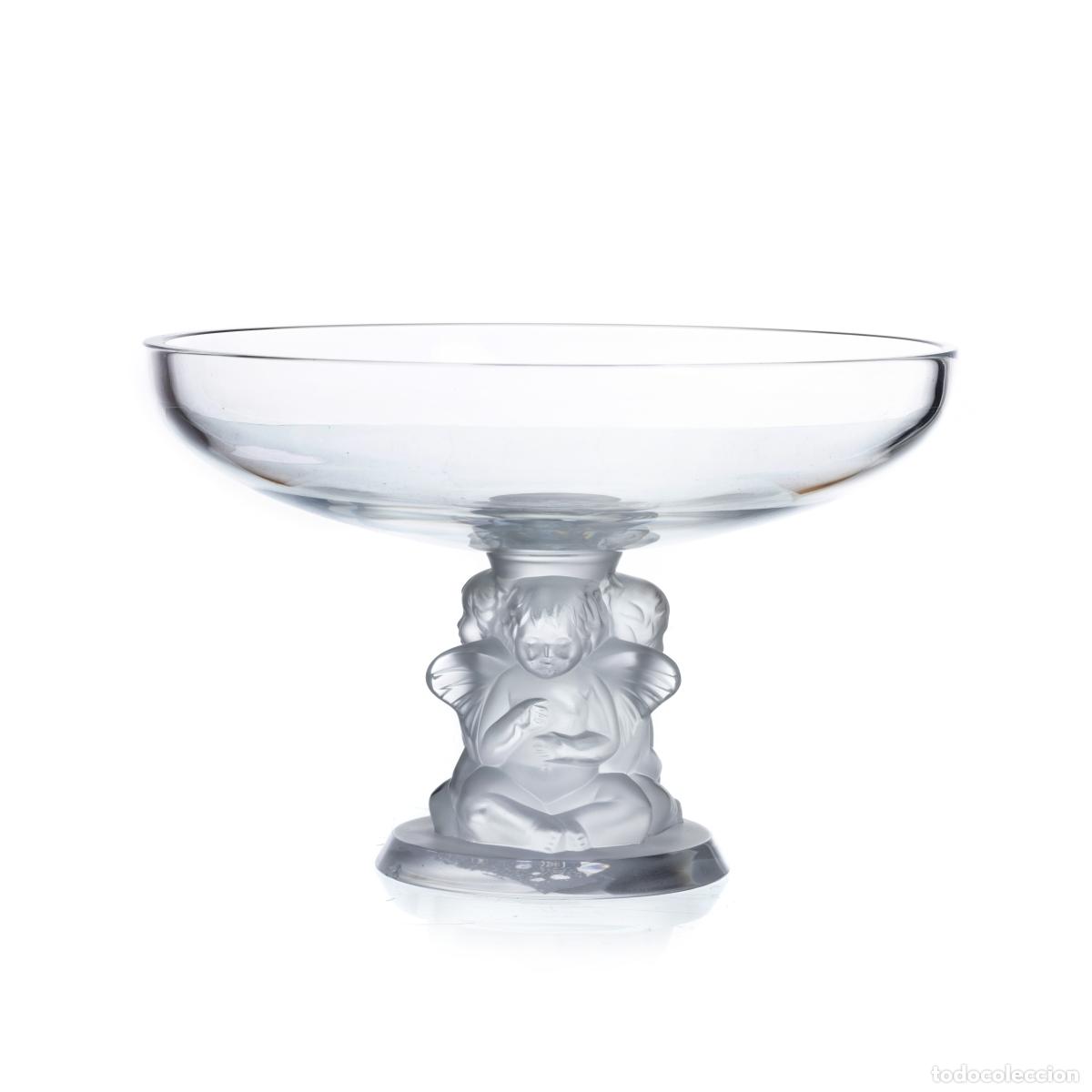 Oggetti Antichi: Cristal y vidrio - Frutero de cristal de Ren&eacute; Lalique