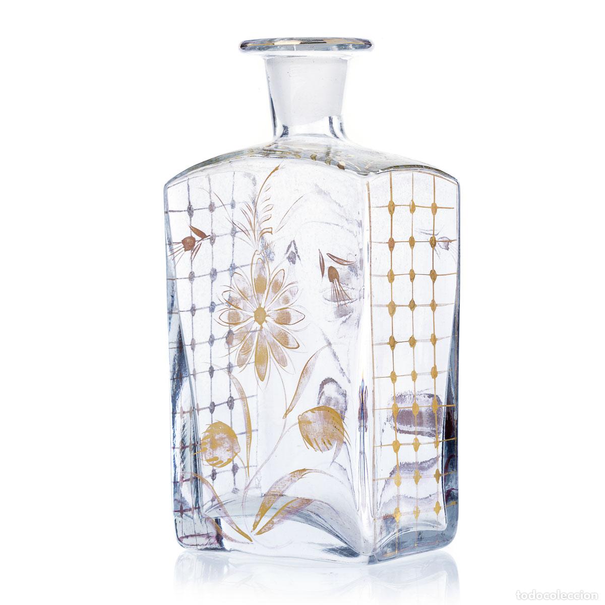Antiques: Cristal y vidrio - Botella