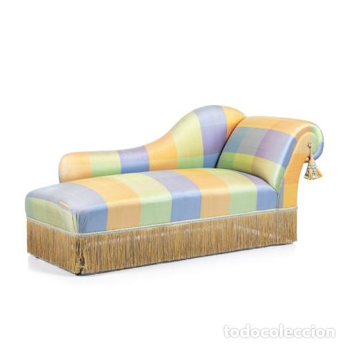 Antig&uuml;edades: Chaise longue rom&aacute;ntica - siglo XIX