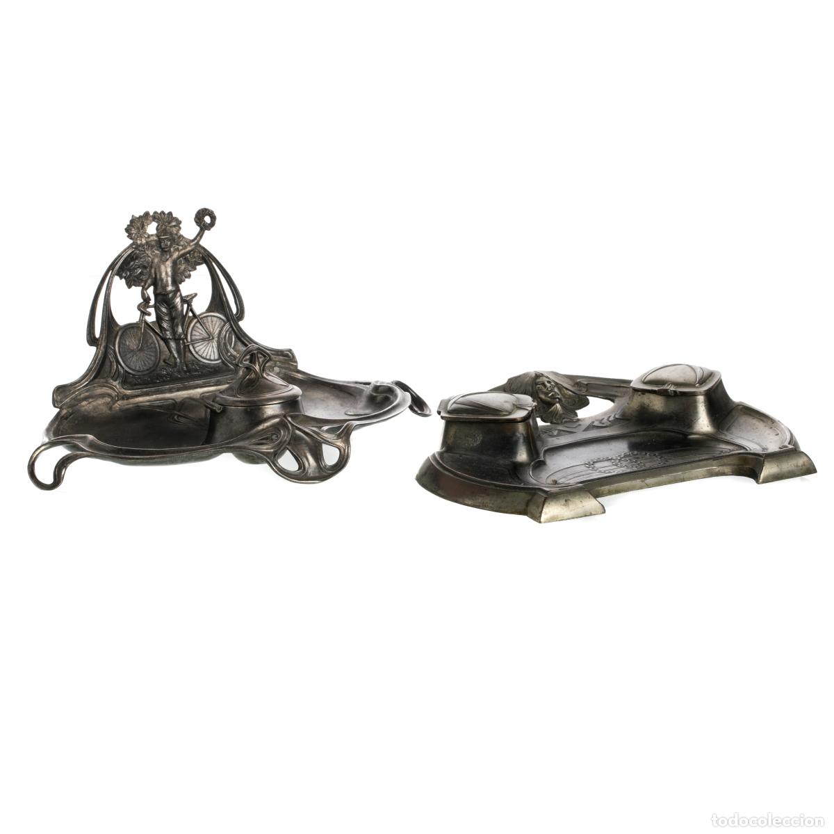 Antiquit&eacute;s: Dos cartuchos WMF de estilo Art Nouveau
