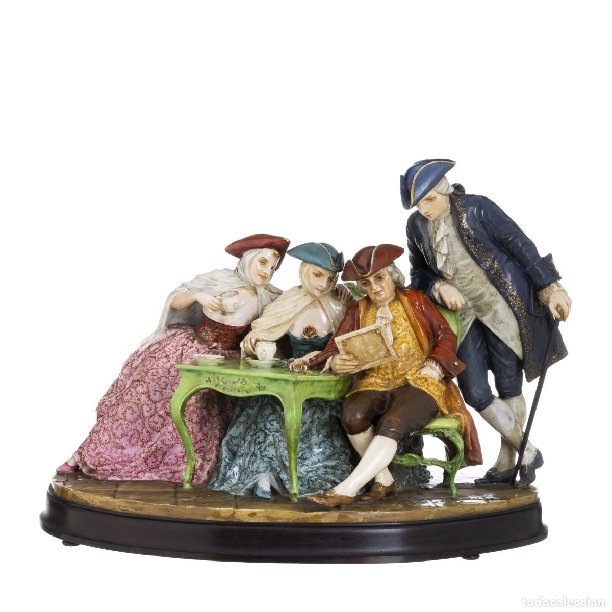 Antiques: Escultura - Grupo escult&oacute;rico - Siglo XIX