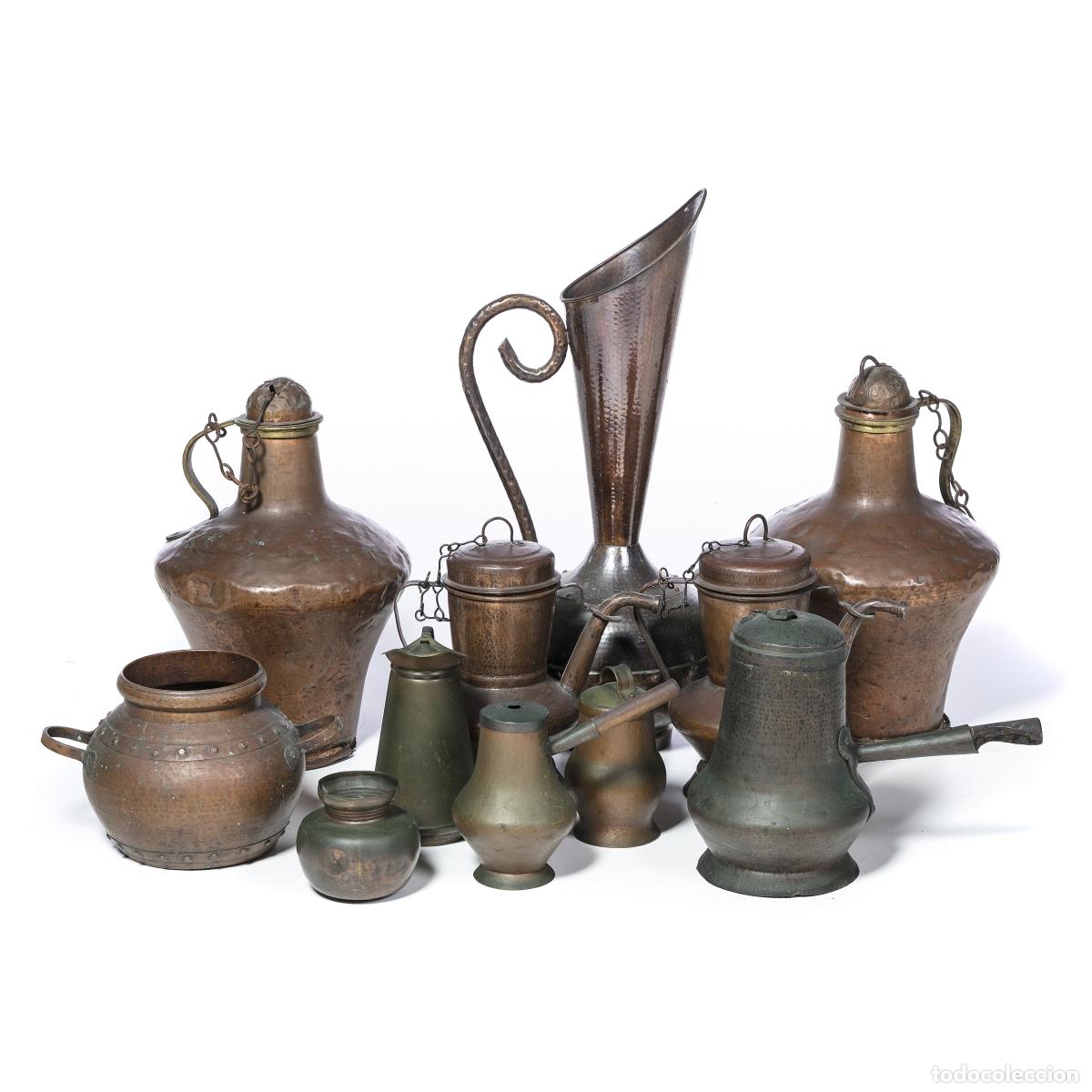 Antiques: Juego de trece piezas - siglo XIX