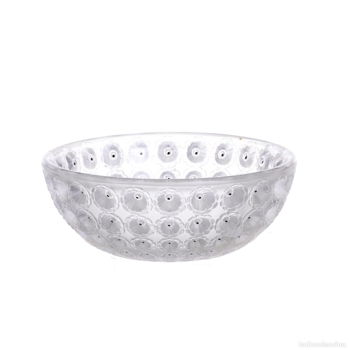 Antiquit&auml;ten: Cristal y vidrio - Copa Nemours en cristal Ren&eacute; Lalique