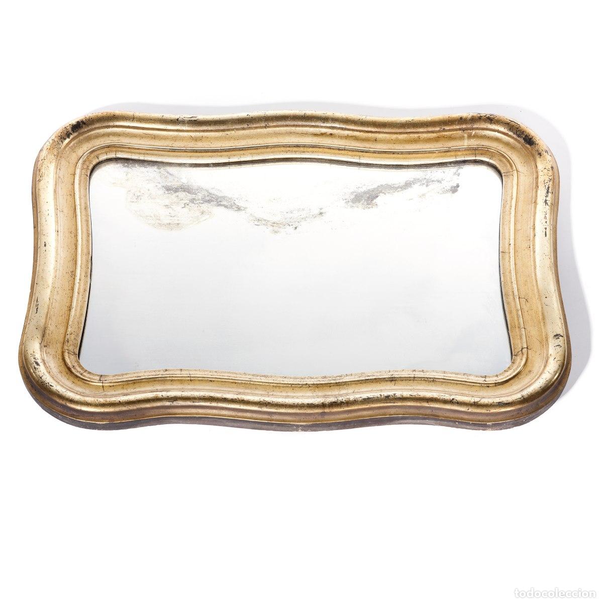 Antiques: Espejo de pared - siglo XIX