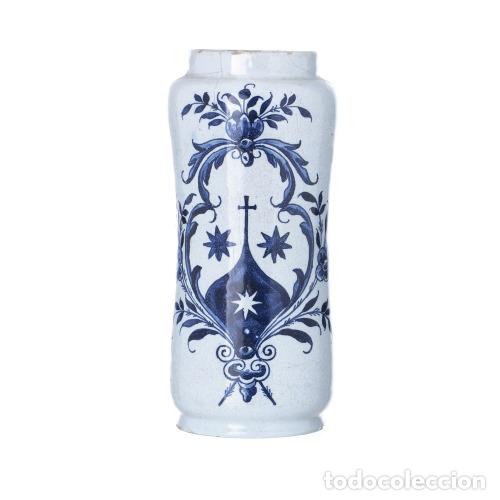 Antig&uuml;edades: Loza - Funda de farmacia de loza - Siglo XVIII