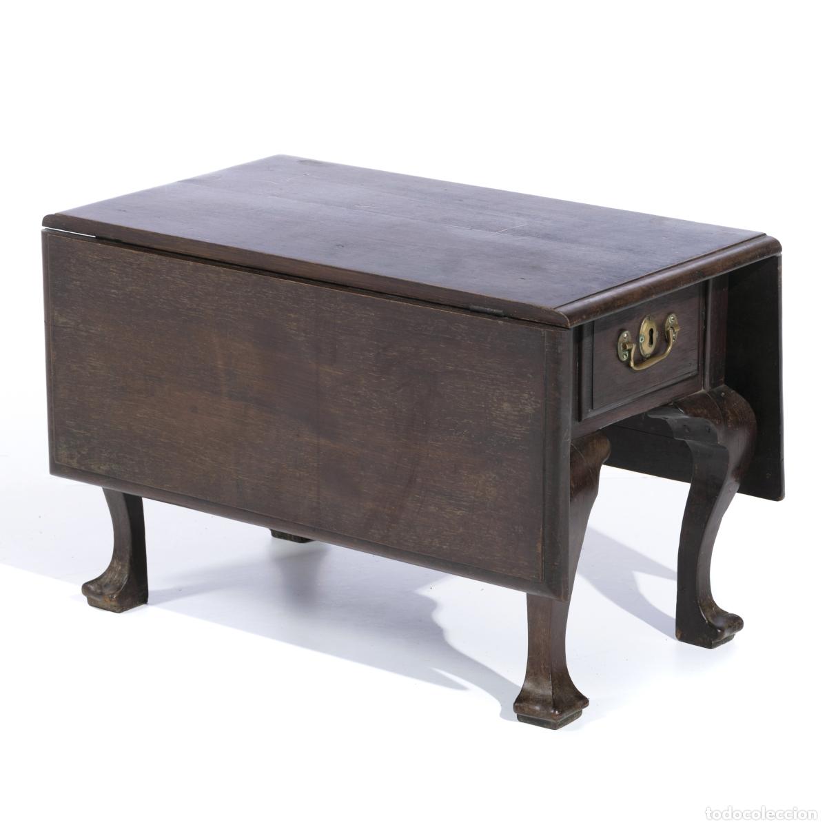 Oggetti Antichi: Mesa con alas de madera - siglo XVIII