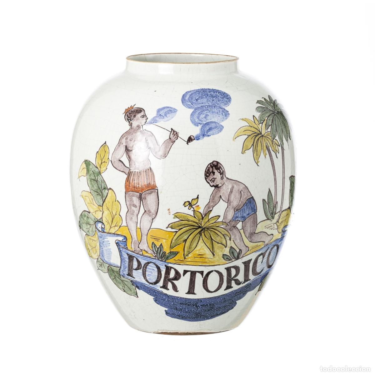 Antiques: Cer&aacute;mica - Tabaco de cer&aacute;mica - Siglo XVIII