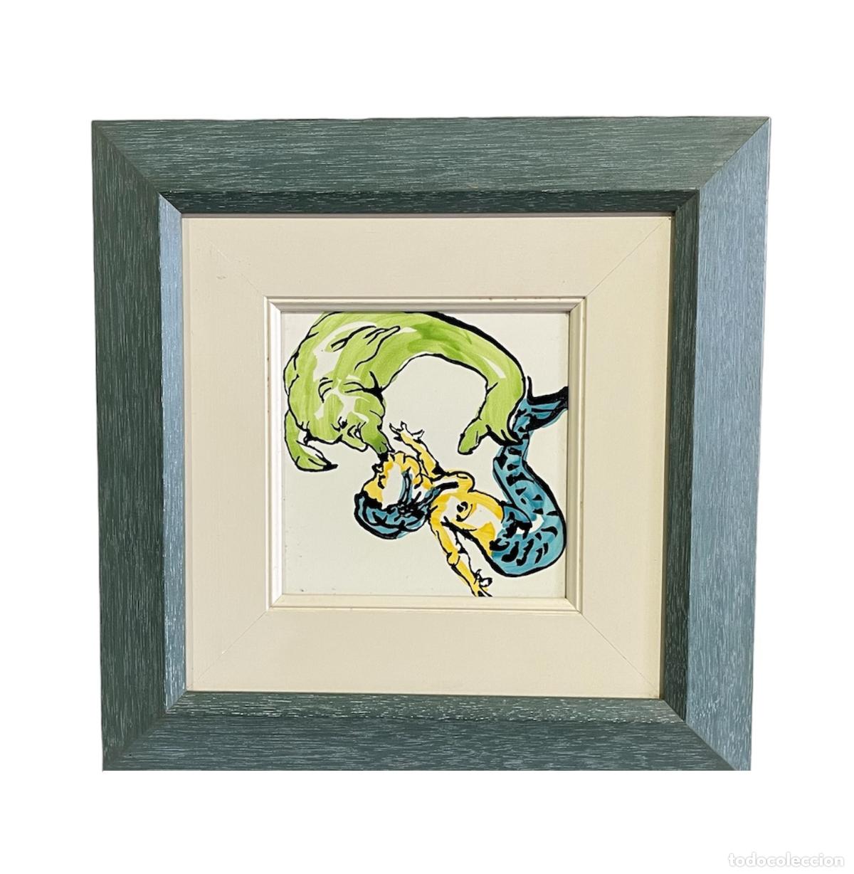 Antiques: Cer&aacute;mica - Sara Maia - Viuda de azulejos de Lamego