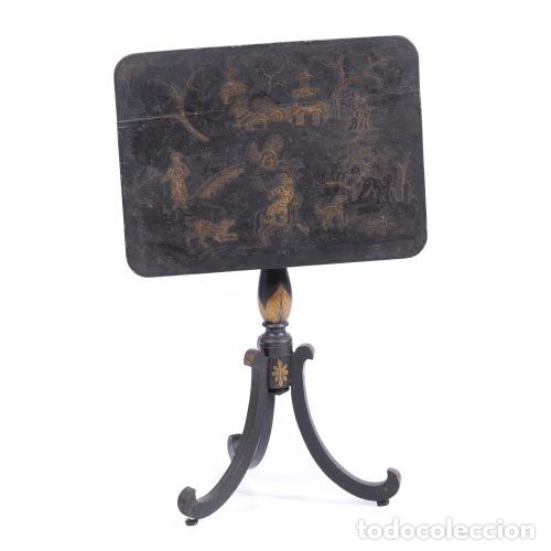 Antig&uuml;edades: Mesa plegable - siglo XIX