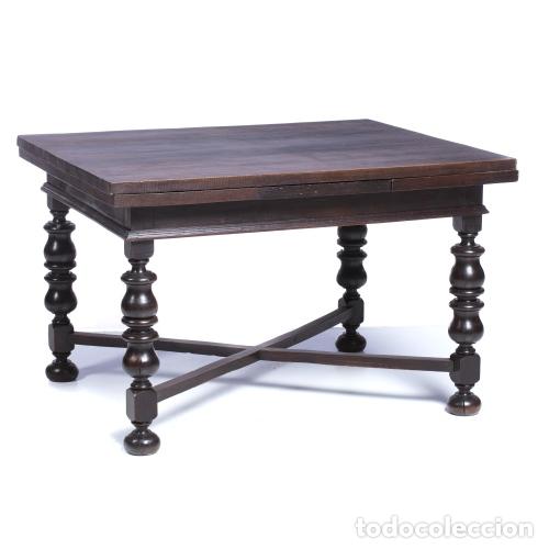 Antig&uuml;edades: Mesa de comedor - siglo XIX - Foto 1