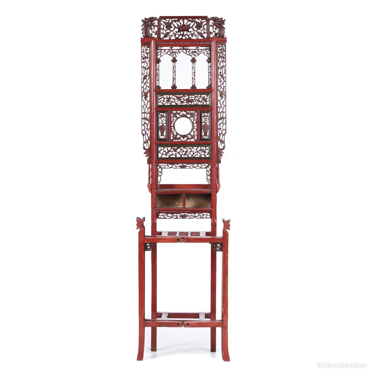 Antiguidades: Mueble chino para lavabo - siglo XIX
