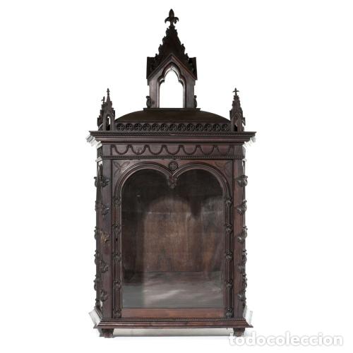 Antiques: Oratorio neog&oacute;tico de palisandro - siglo XIX
