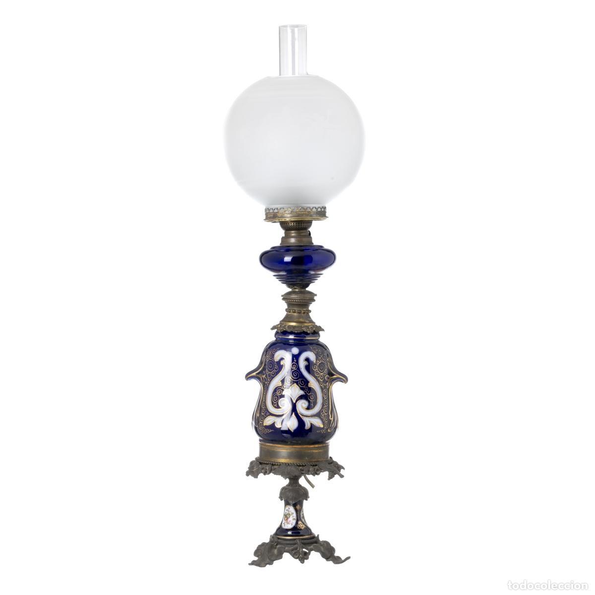 Antig&uuml;edades: Iluminaci&oacute;n - L&aacute;mpara - Siglo XIX - Foto 1