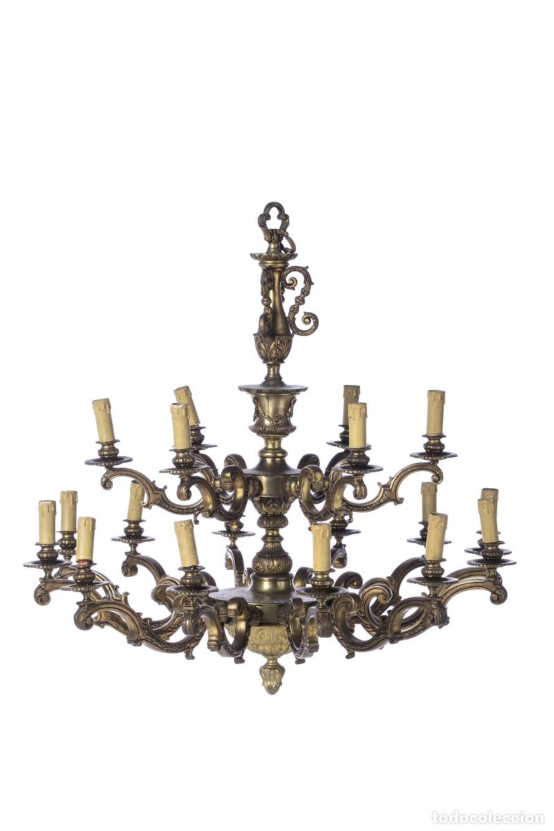 Antiques: Iluminaci&oacute;n - L&aacute;mpara de techo