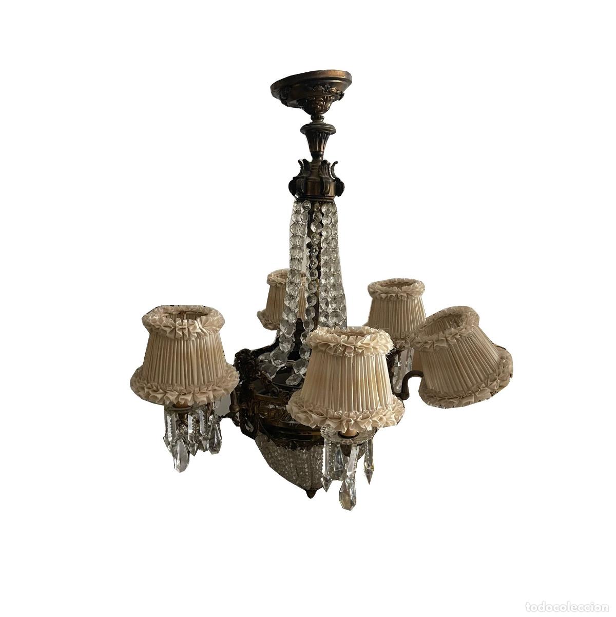 Antiques: Iluminaci&oacute;n - L&aacute;mpara de techo