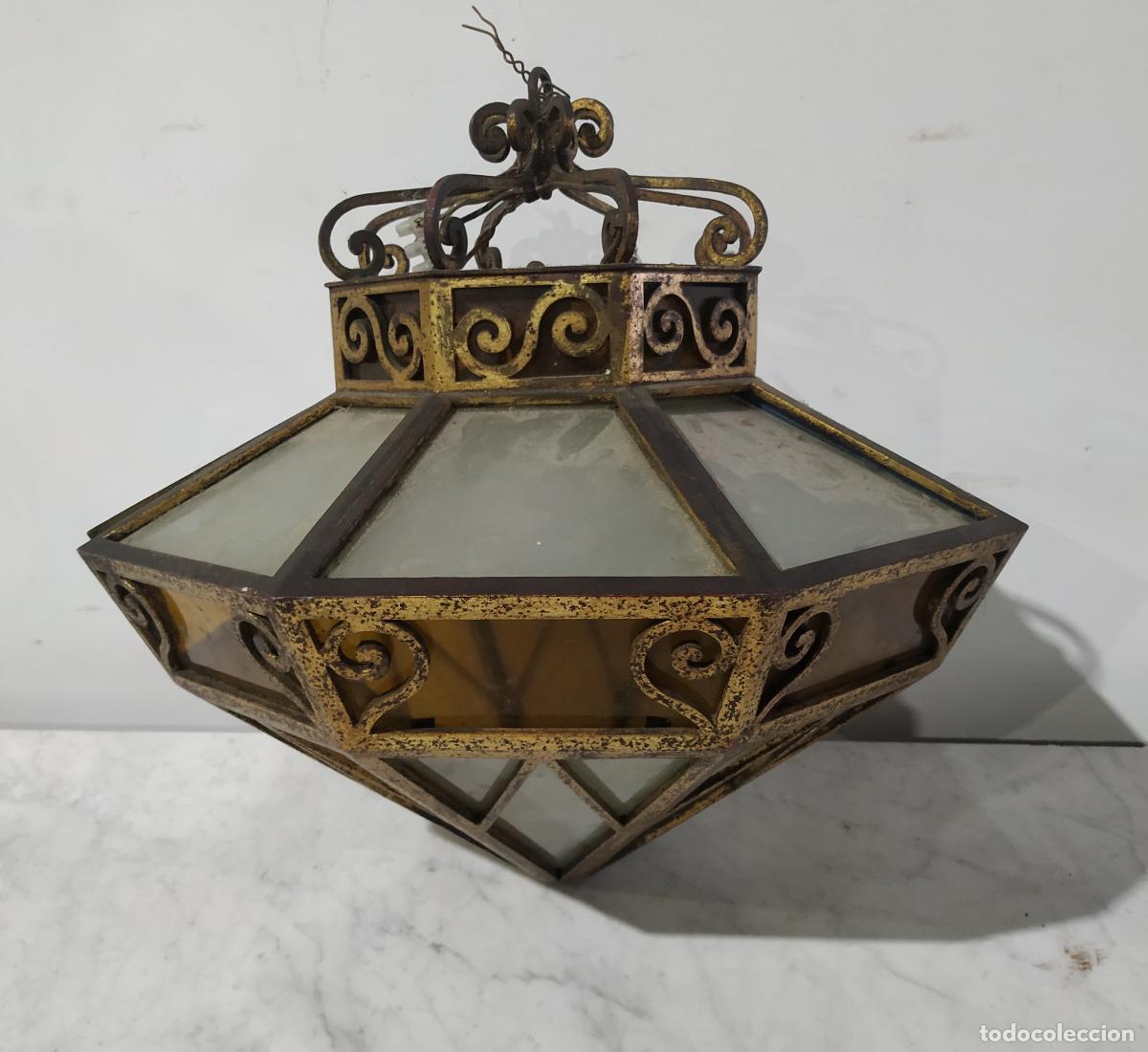 Oggetti Antichi: Iluminaci&oacute;n - Linterna