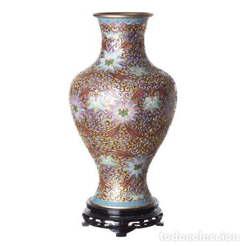 Antig&uuml;edades: jarr&oacute;n de cloisonn&eacute; - Foto 1