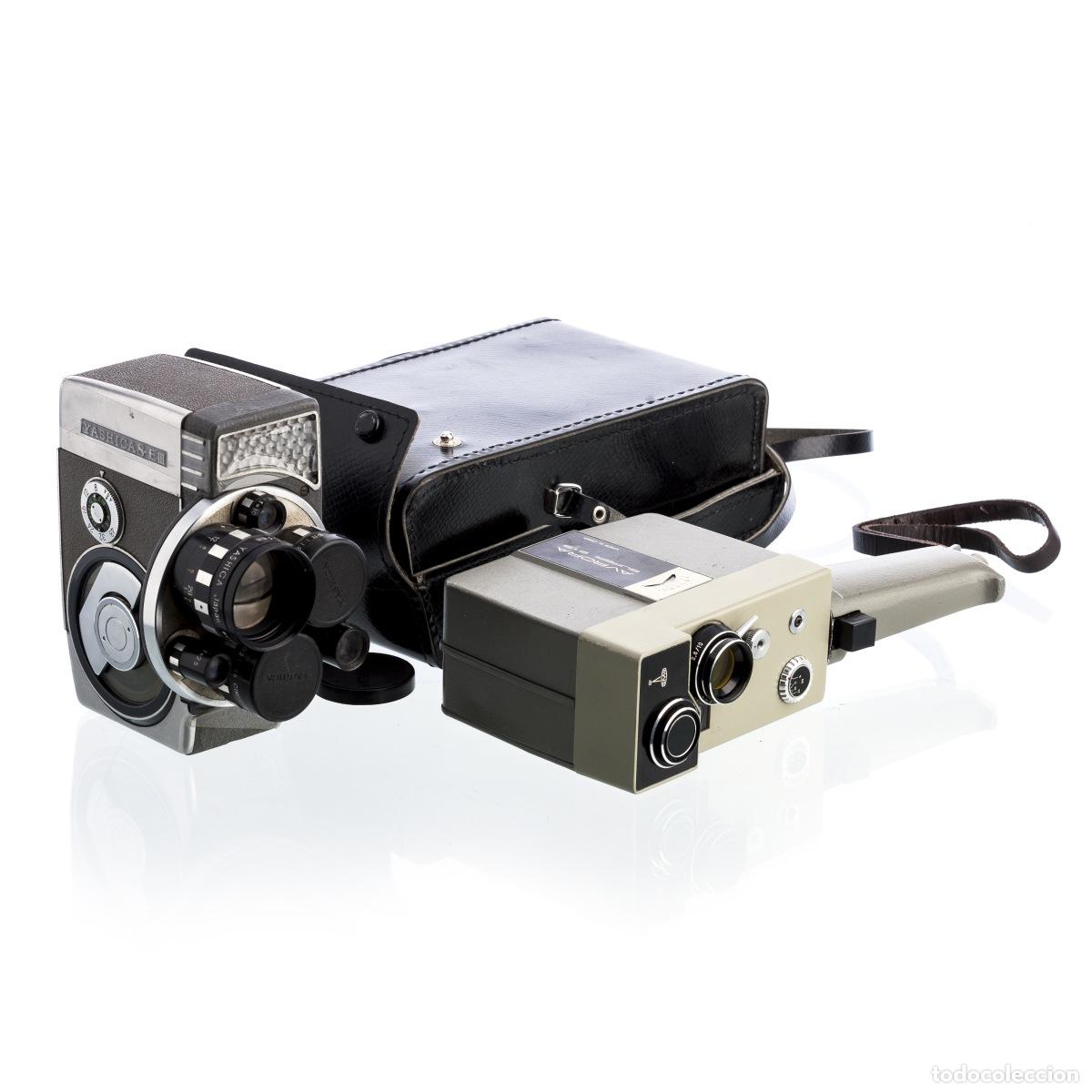 Antig&uuml;edades: Lote de dos videoc&aacute;maras Avrora y Yashica.