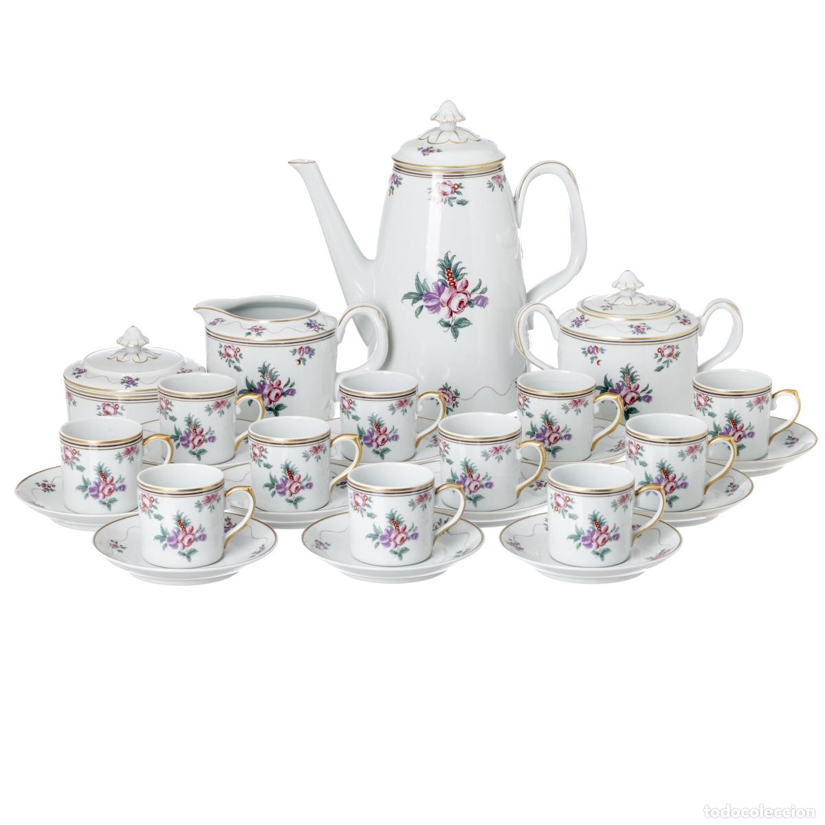 Antiguidades: Porcelana - Juego de caf&eacute; - Vista Alegre