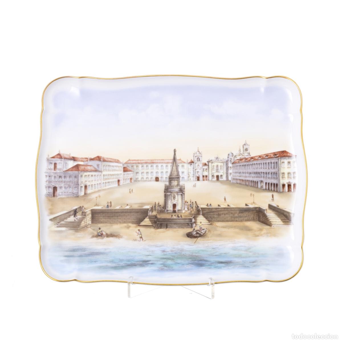 Antig&uuml;edades: Bandeja de porcelana - Foto 1
