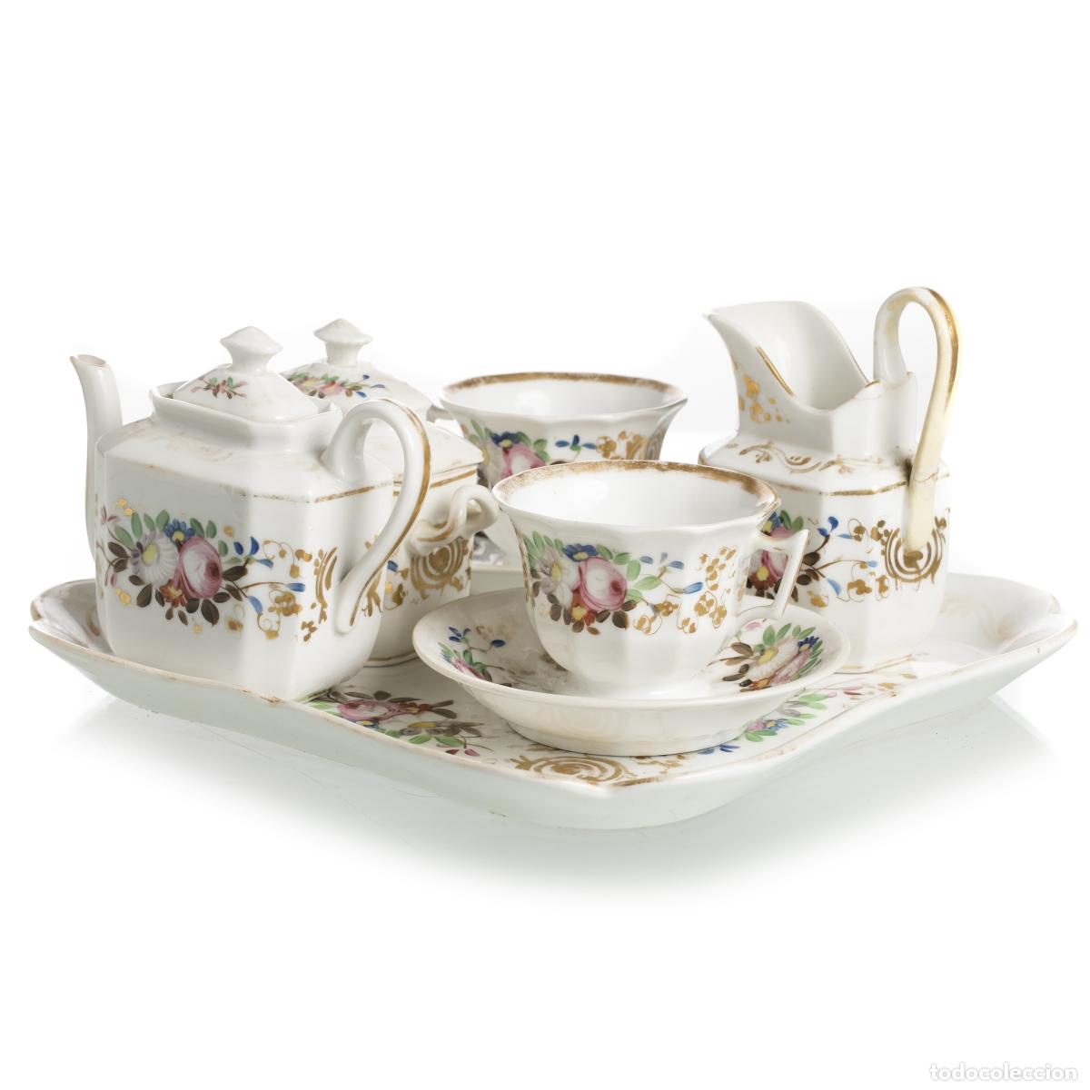 Antiquit&eacute;s: Porcelana - T&ecirc;te-&agrave;-t&ecirc;te - Vista Alegre - Siglo XIX
