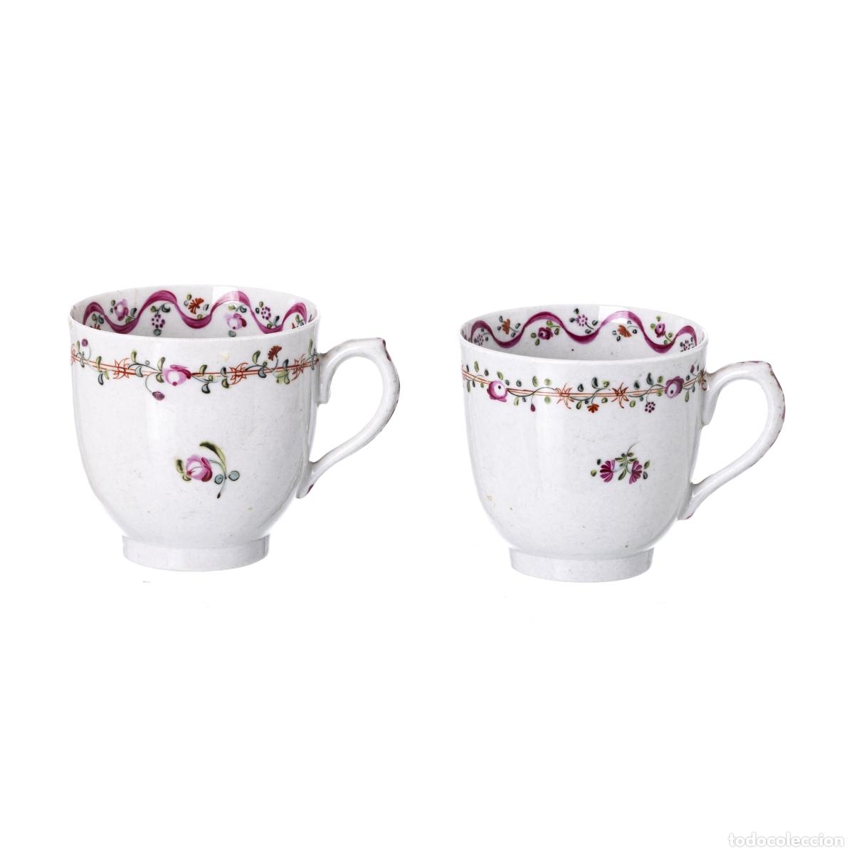 Oggetti Antichi: Porcelana oriental - Dos tazas, Compa&ntilde;&iacute;a de las Indias Orientales - Compa&ntilde;&iacute;a de las Indias Orientale