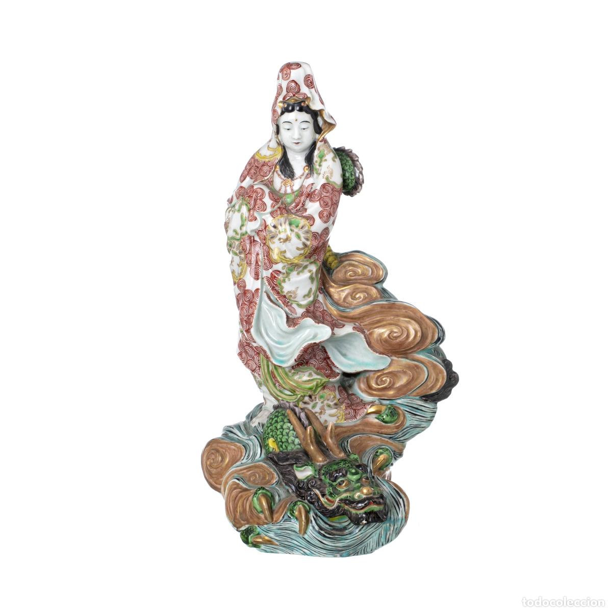 Antiguidades: Porcelana oriental - Kuan Yin