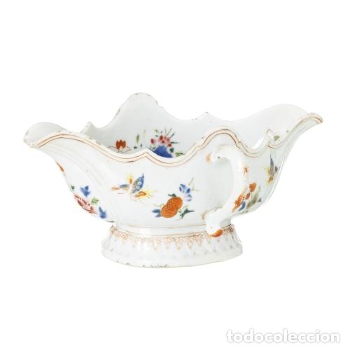 Antiques: Porcelana oriental - Salsera - Compa&ntilde;&iacute;a Brit&aacute;nica de las Indias Orientales