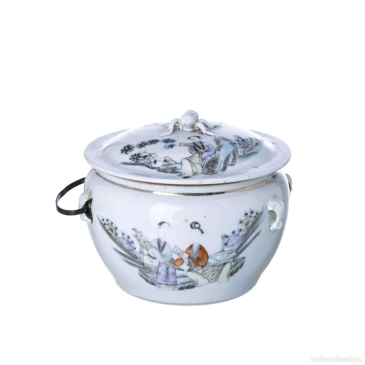 Antiquit&eacute;s: Fiambrera de porcelana oriental