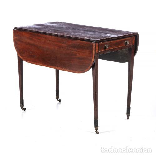 Antig&uuml;edades: Mesa con solapas - siglo XIX - Foto 1