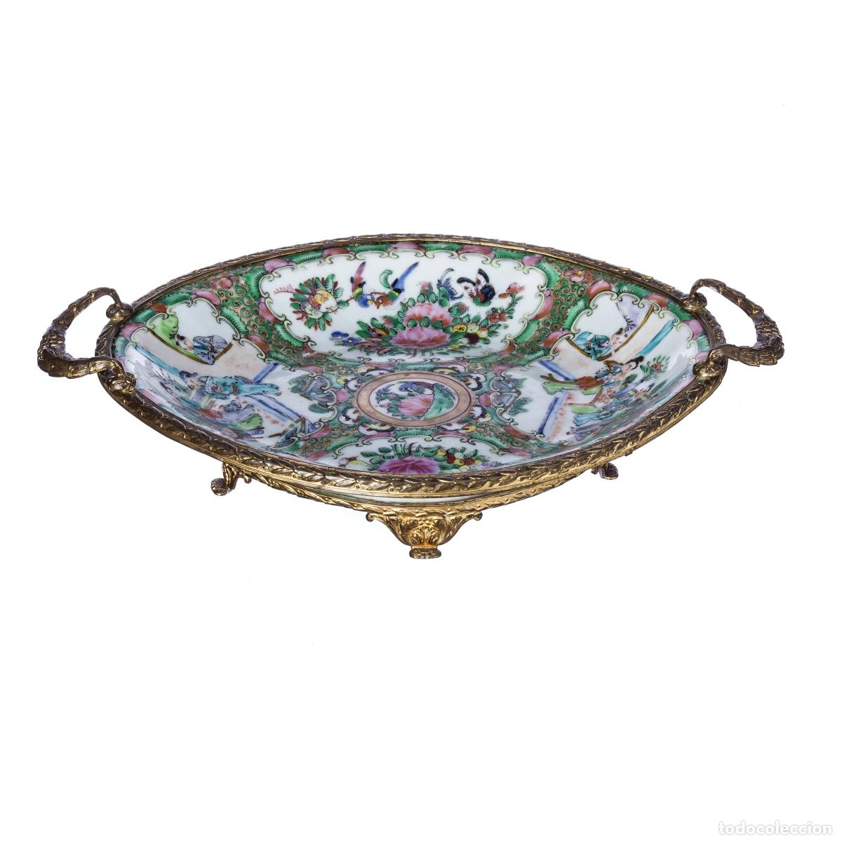 Antiques: Porcelana oriental - Frutero peque&ntilde;o
