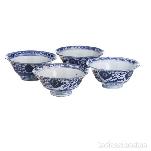 Antiquit&auml;ten: Porcelana oriental - Cuatro copas