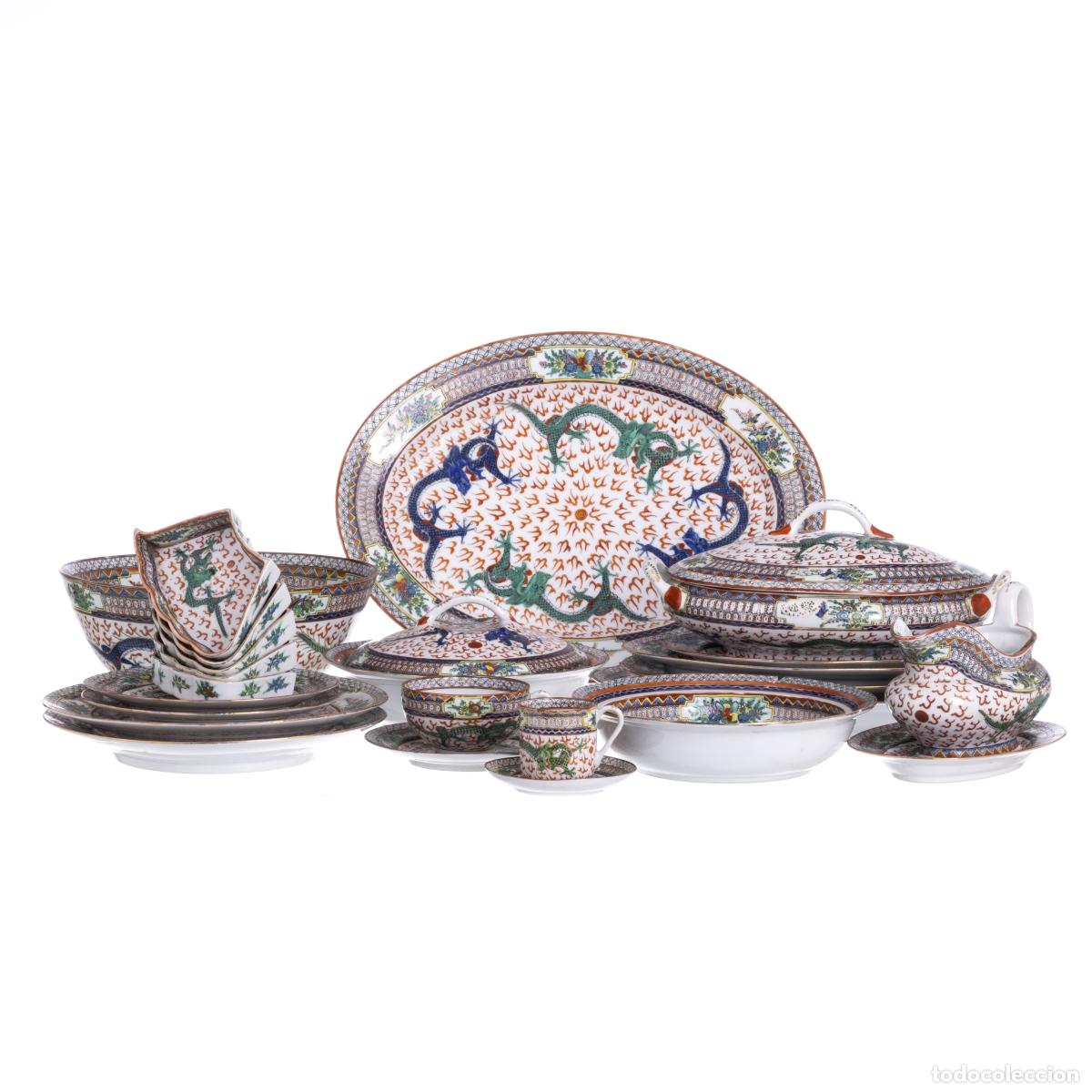 Antiques: Porcelana oriental - Servicio chino