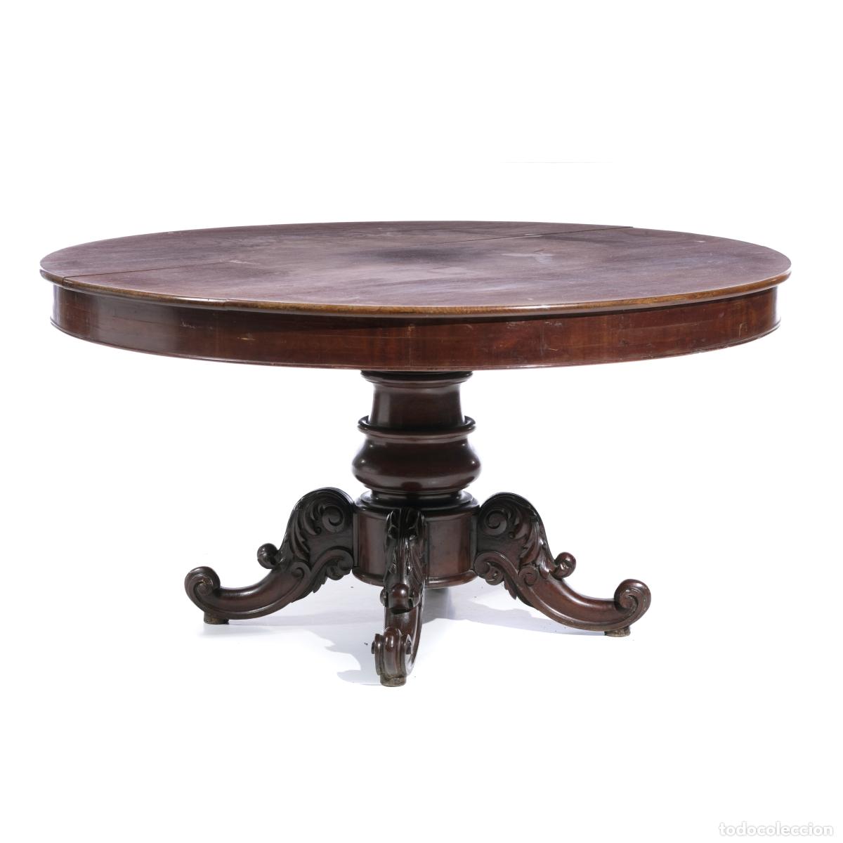 Antig&uuml;edades: Mesa de centro hecha de madera ex&oacute;tica de palisandro. - Foto 1