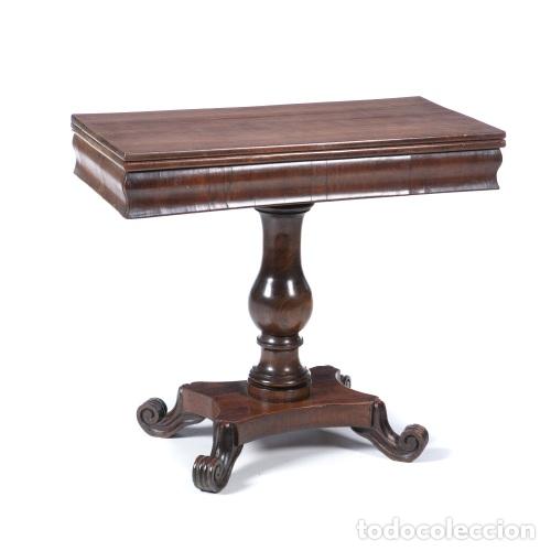Antiquit&eacute;s: Mesa de t&eacute; de palisandro - siglo XIX