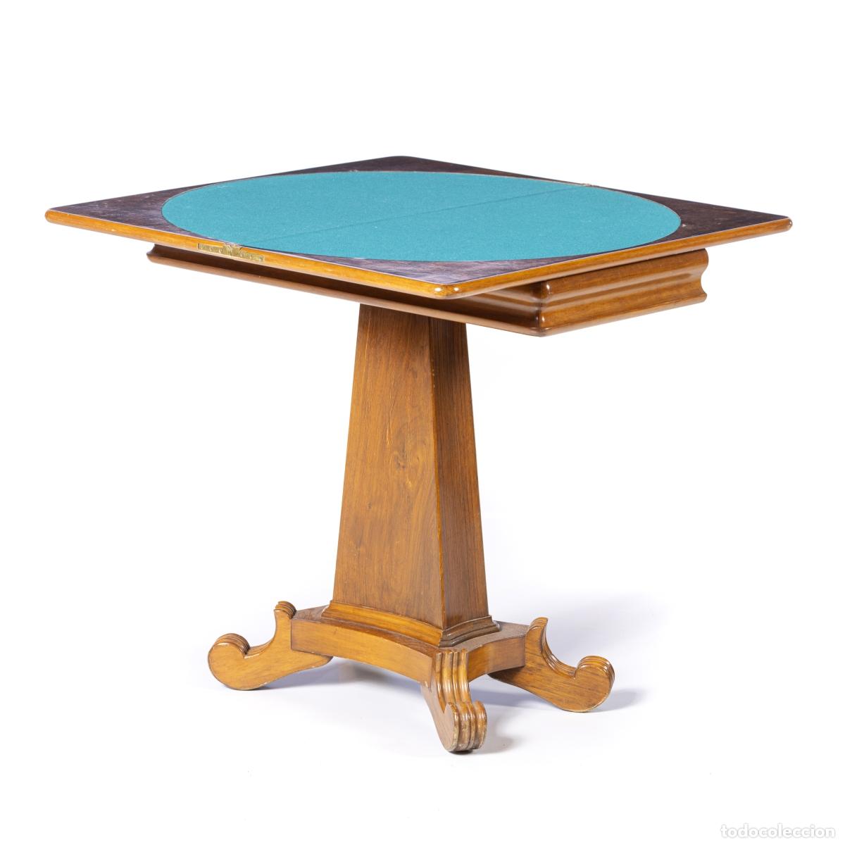 Antig&uuml;edades: Mesa de juego - siglo XIX - Foto 1