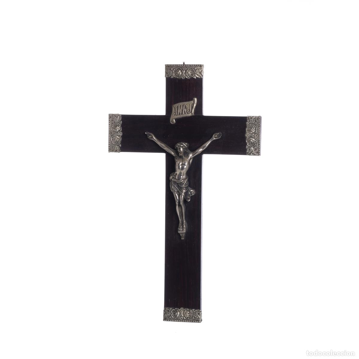 Antig&uuml;edades: Plata - Jesucristo crucificado en plata - Foto 1