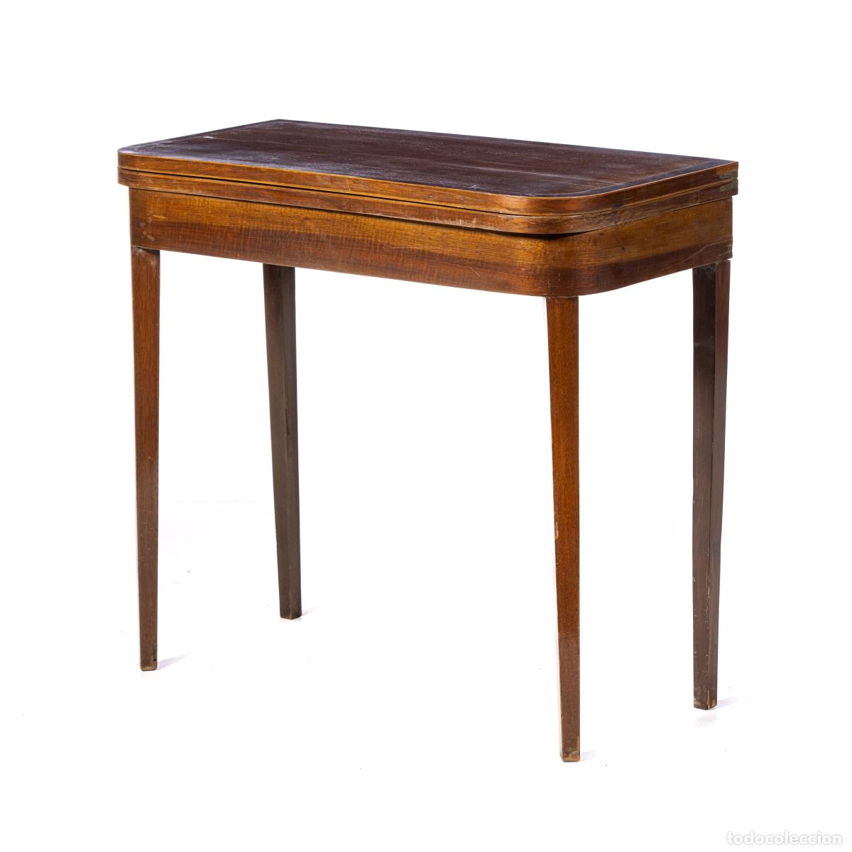 Antiquit&auml;ten: Mesa de juego de palisandro - siglo XIX
