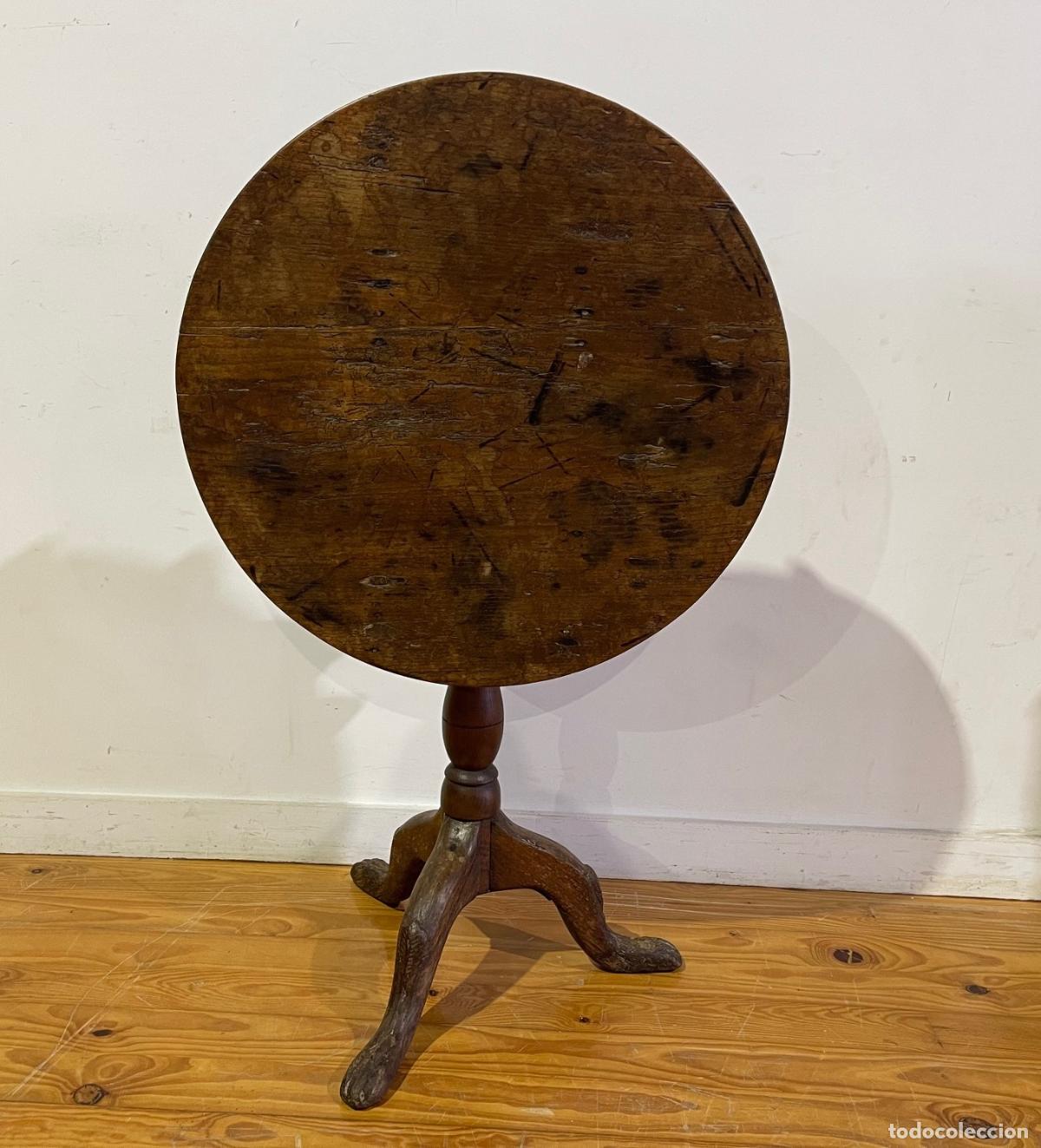 Antiquit&eacute;s: Mesa plegable D. Jos&eacute; - siglo XVIII