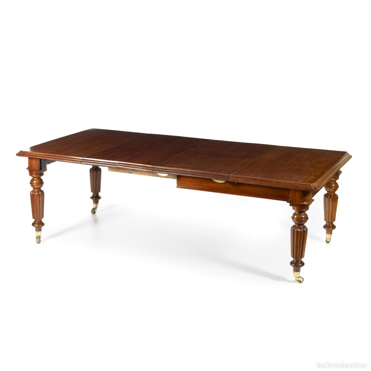 Antig&uuml;edades: Mesa de comedor - siglo XIX - Foto 1
