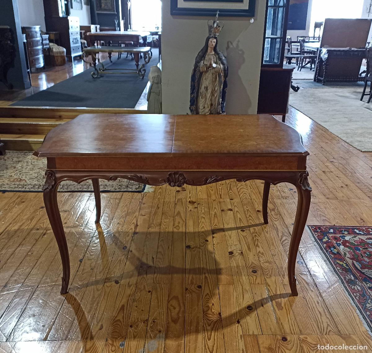 Antig&uuml;edades: Mesa de comedor estilo Luis XV - Foto 1