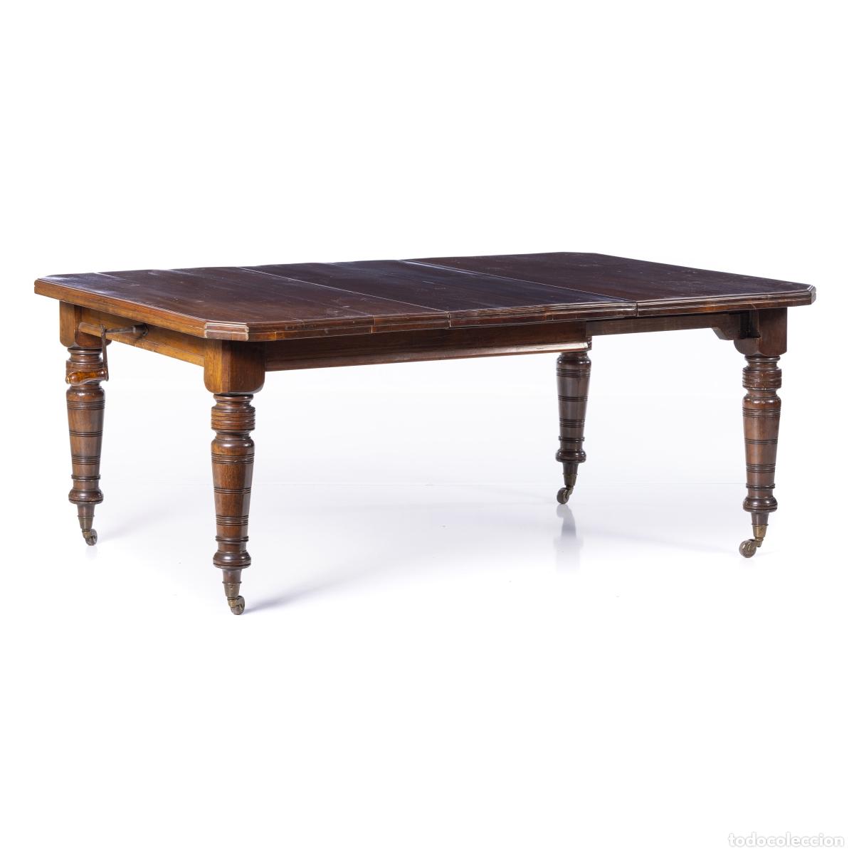 Antig&uuml;edades: Mesa de comedor victoriana - Foto 1