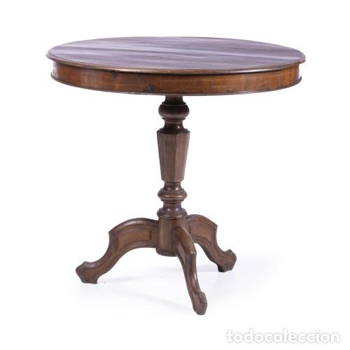 Antiques: Mesa con patas de gallo - siglo XIX